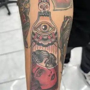 trad tattoo by Isaiah