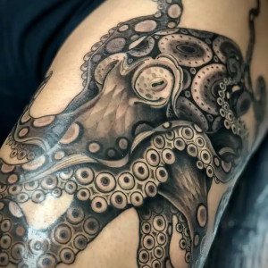 Kekoa Octopus Tattoo