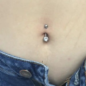 Naval Piercing by Alex