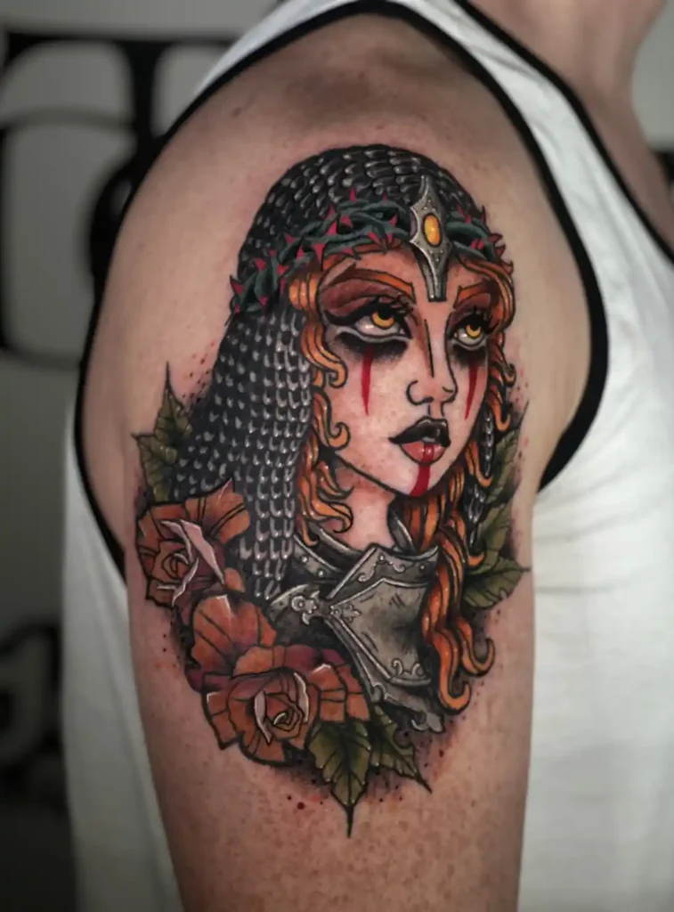 Neo Trad tattoo by Damian