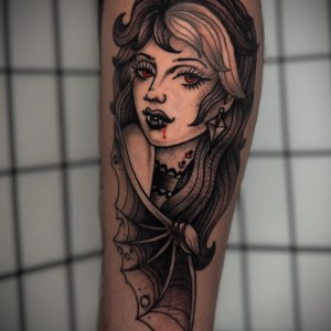 Neo Trad tattoo by Damian