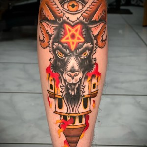 Baphomet Tattoo by Damian
