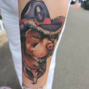 Pet Portrait Tattoo by Goon
