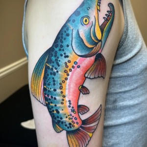 Fish Tattoo by Isaiah