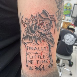 Grim Reaper Tattoo by Myles