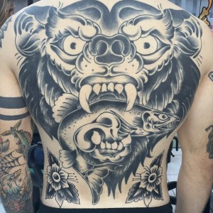 Bear Tattoo by Chris