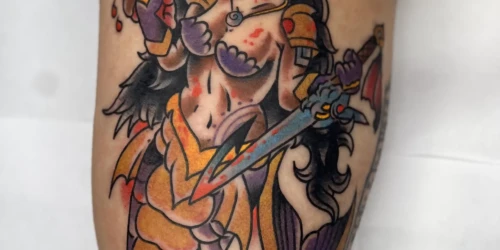 Mermaid Manga tattoo by Chris