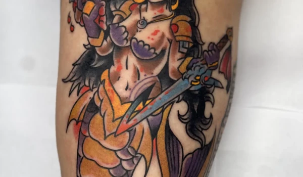 Mermaid Manga tattoo by Chris