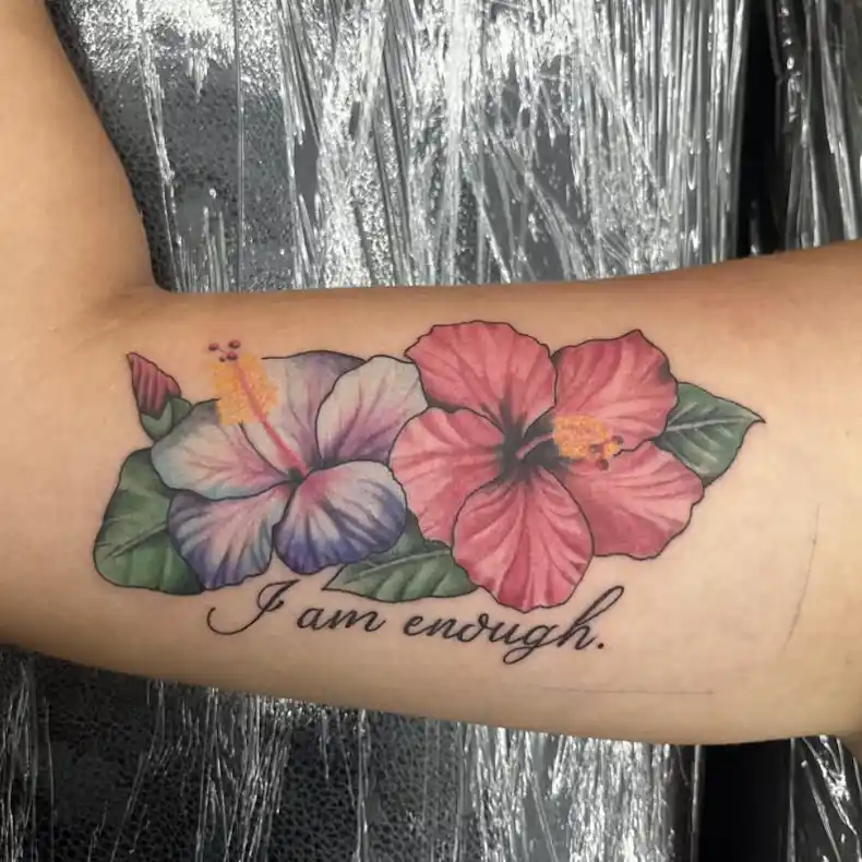 Floral Design Tattoo