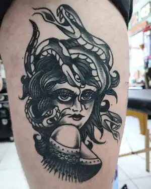 Customer tattoo by Goon