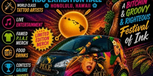 2026 Hawaii Tattoo Expo flyer