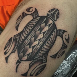 island turtle tattoo