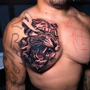 lion head tattoo- joseph barrios