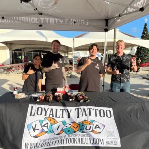 Loyalty Tattoo Kailua at Military Event