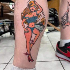 Traditional Tattoo by Myles (BabyMokes)