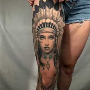 native american tattoo- joseph barrios