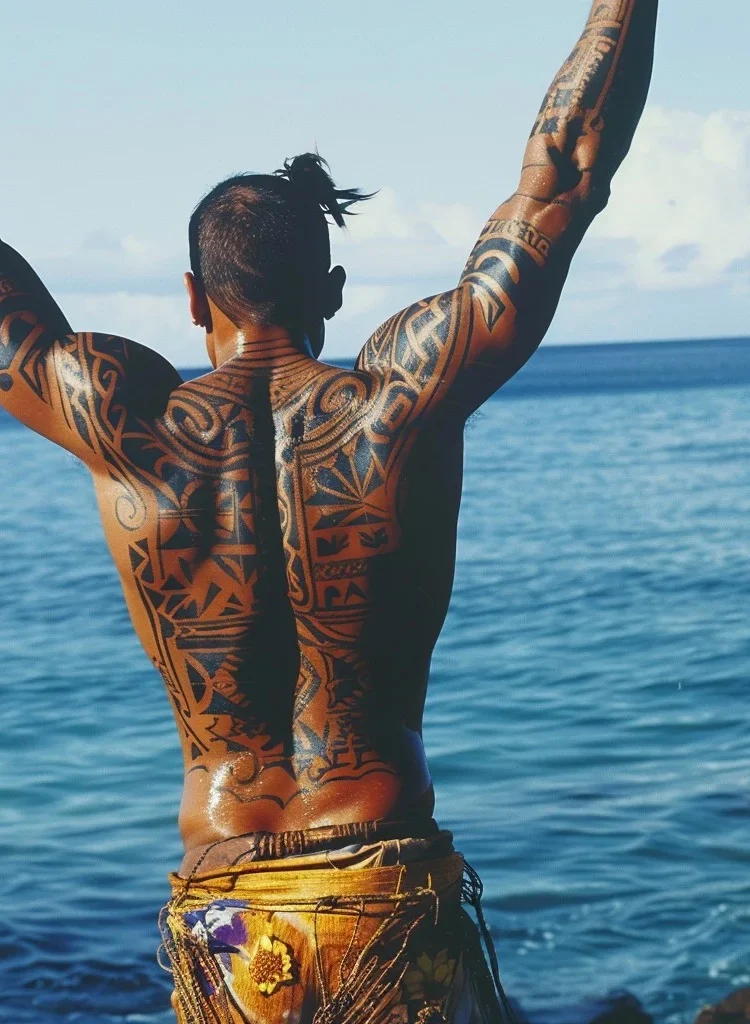 Polynesian Tattoos Swimming
