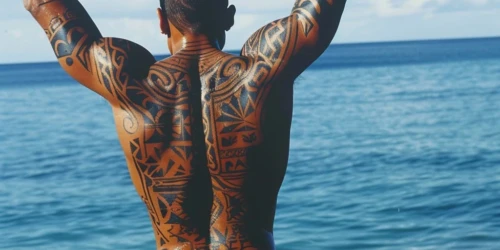 Polynesian Tattoos Swimming
