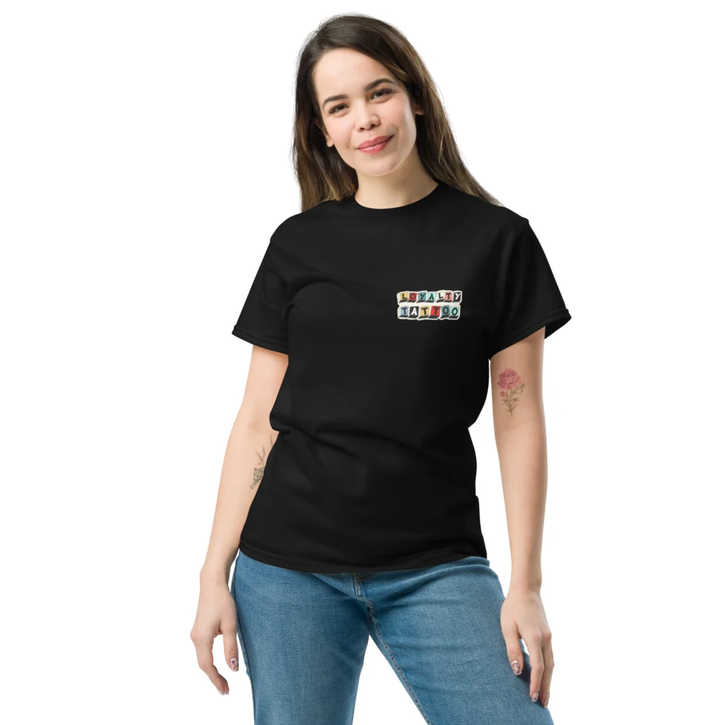 Eagle/Anchor Loyalty Tattoo Unisex T Shirt - Image 2
