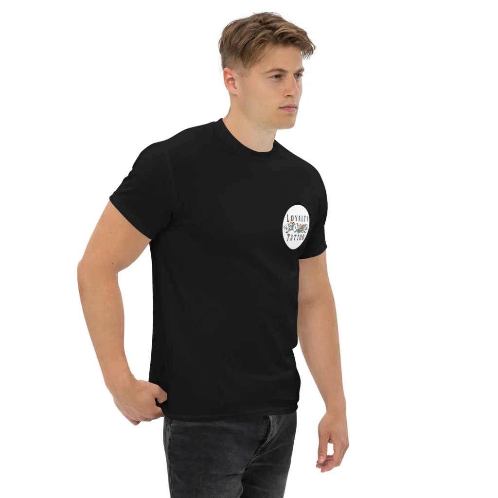 Eagle/Skull Loyalty Tattoo unisex T Shirt - Image 7