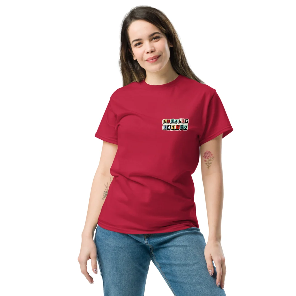 Eagle/Anchor Loyalty Tattoo Unisex T Shirt - Image 13