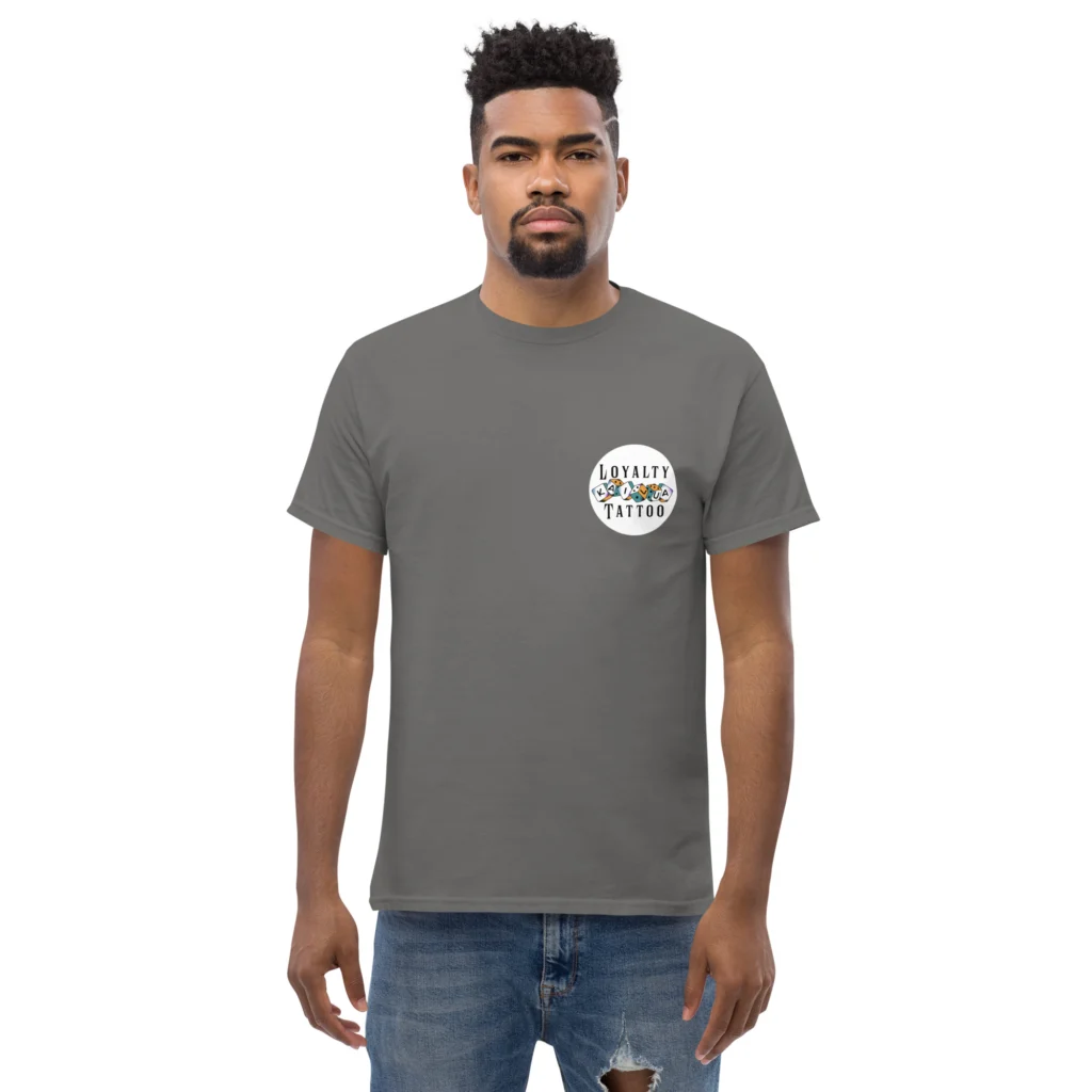 USMC Bull Dog Loyalty Tattoo T Shirt - Image 25
