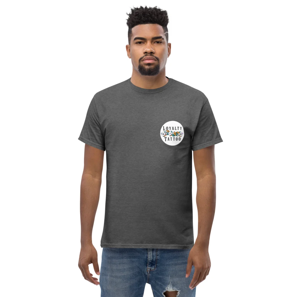 USMC Bull Dog Loyalty Tattoo T Shirt - Image 22