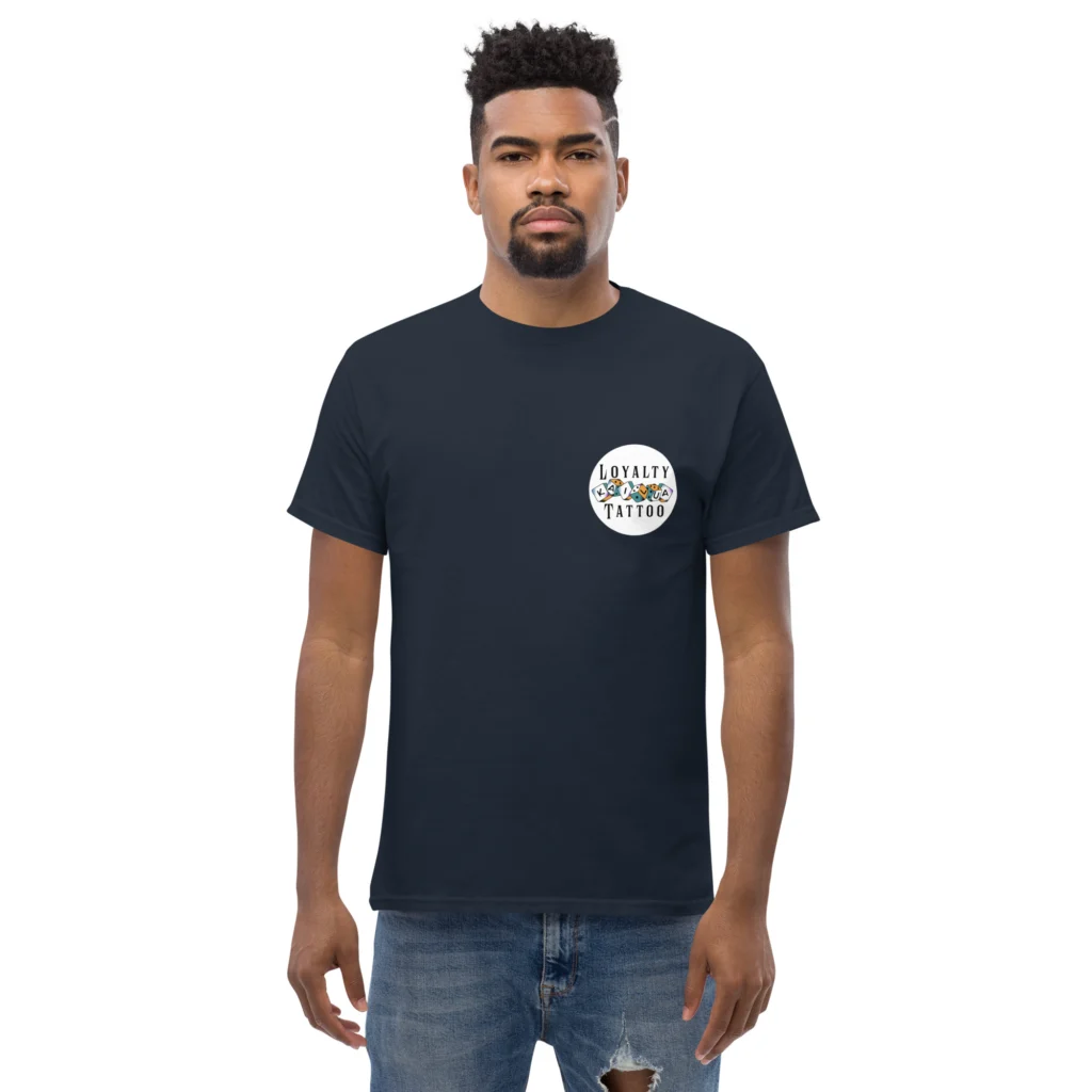 USMC Bull Dog Loyalty Tattoo T Shirt - Image 7