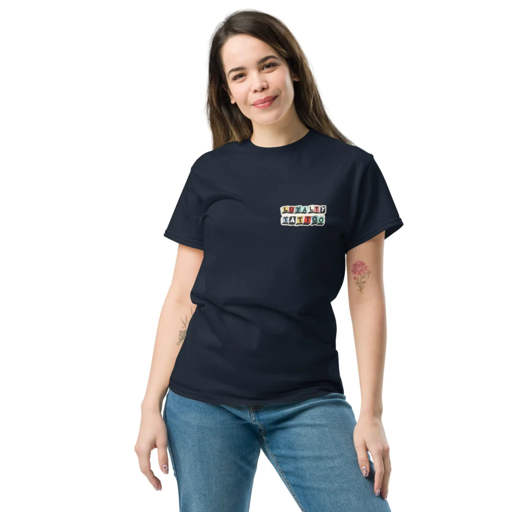 Eagle/Anchor Loyalty Tattoo Unisex T Shirt - Image 5