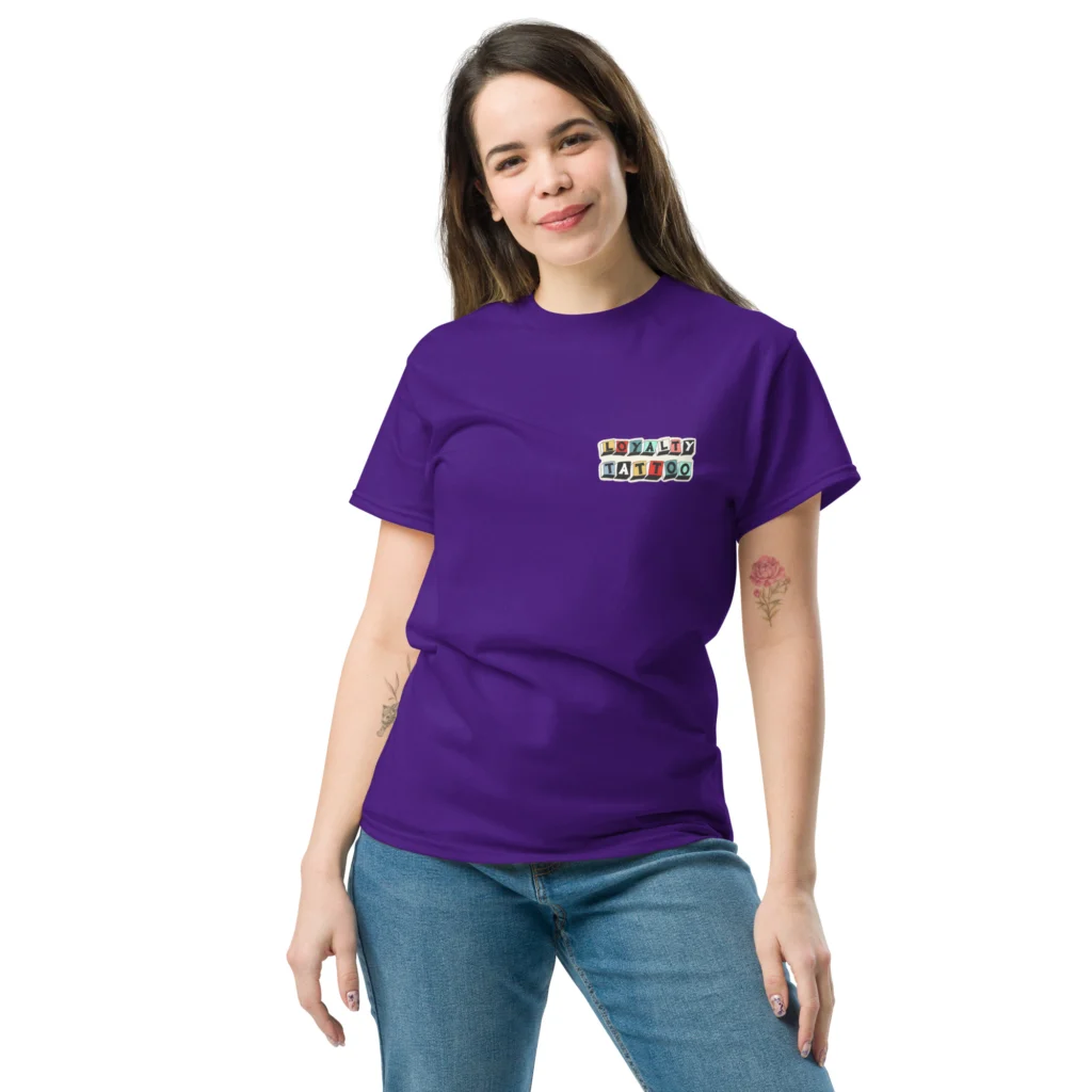 Eagle/Anchor Loyalty Tattoo Unisex T Shirt - Image 8