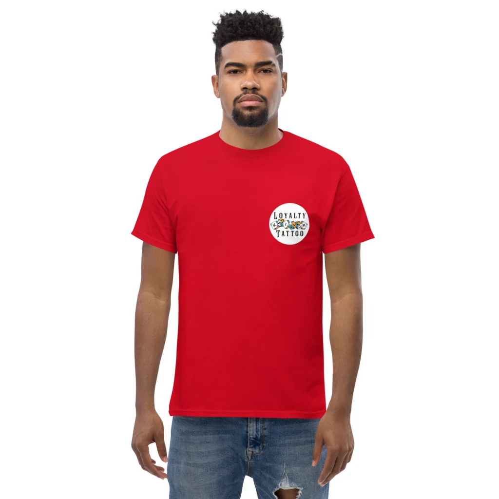 USMC Bull Dog Loyalty Tattoo T Shirt - Image 10