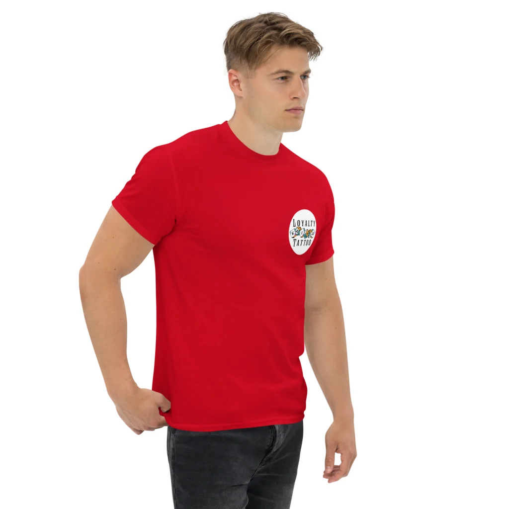 Eagle/Skull Loyalty Tattoo unisex T Shirt - Image 15