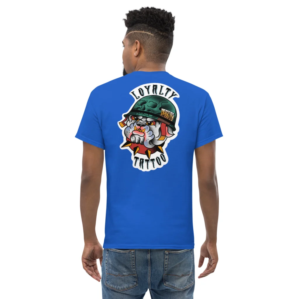 USMC Bull Dog Loyalty Tattoo T Shirt - Image 20