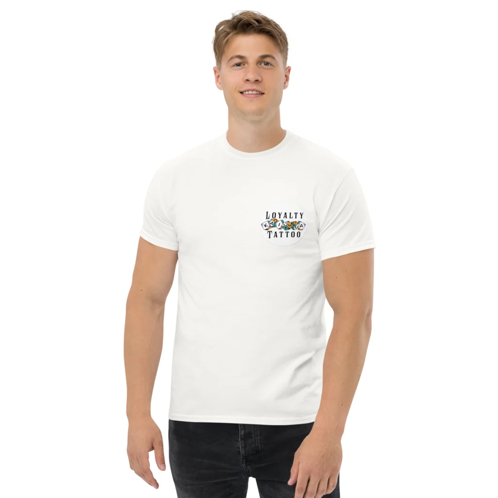 Eagle/Skull Loyalty Tattoo unisex T Shirt - Image 19