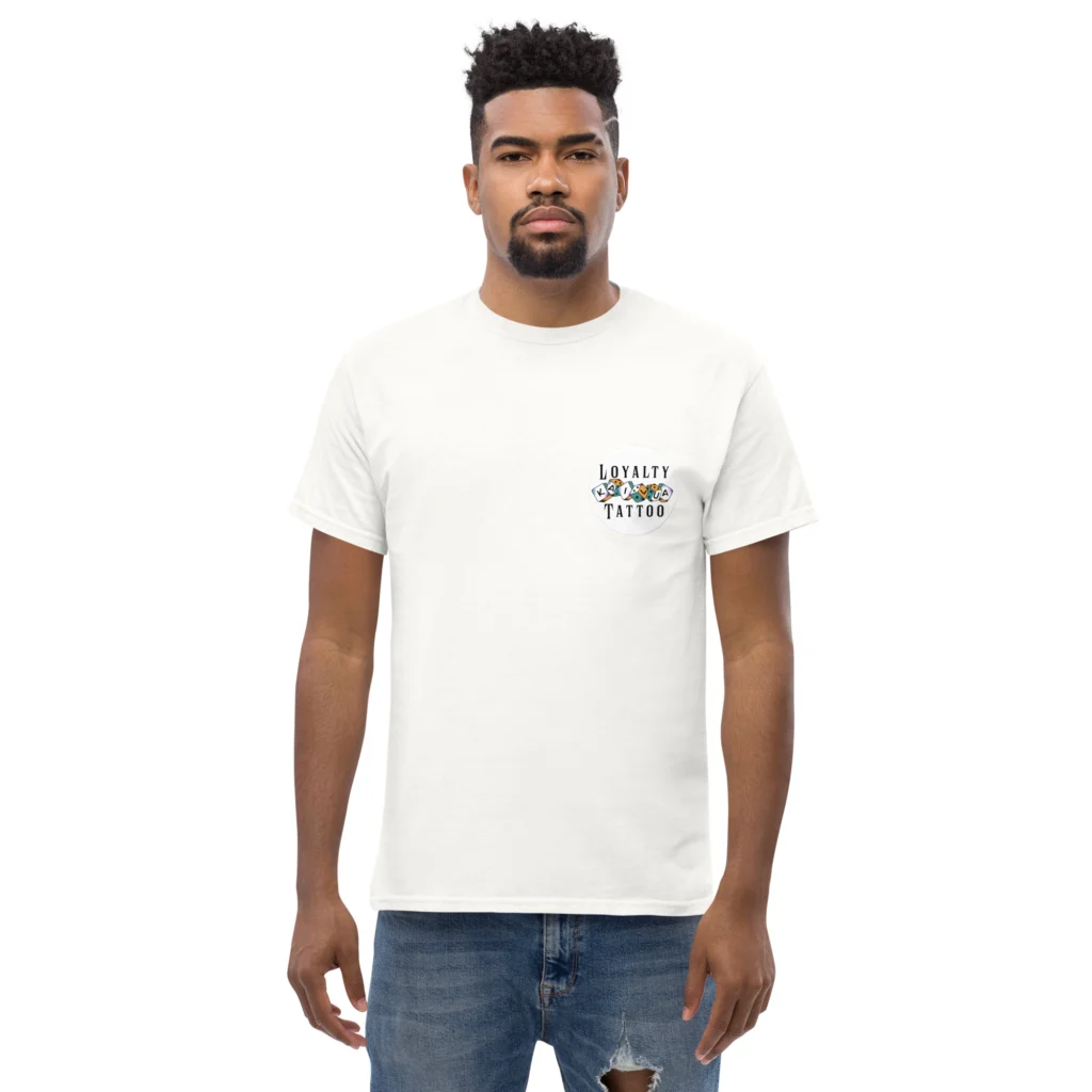USMC Bull Dog Loyalty Tattoo T Shirt - Image 34