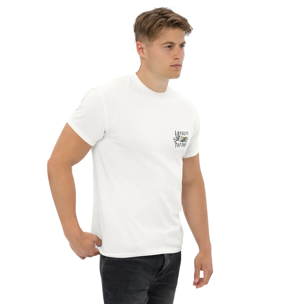 Eagle/Skull Loyalty Tattoo unisex T Shirt - Image 21